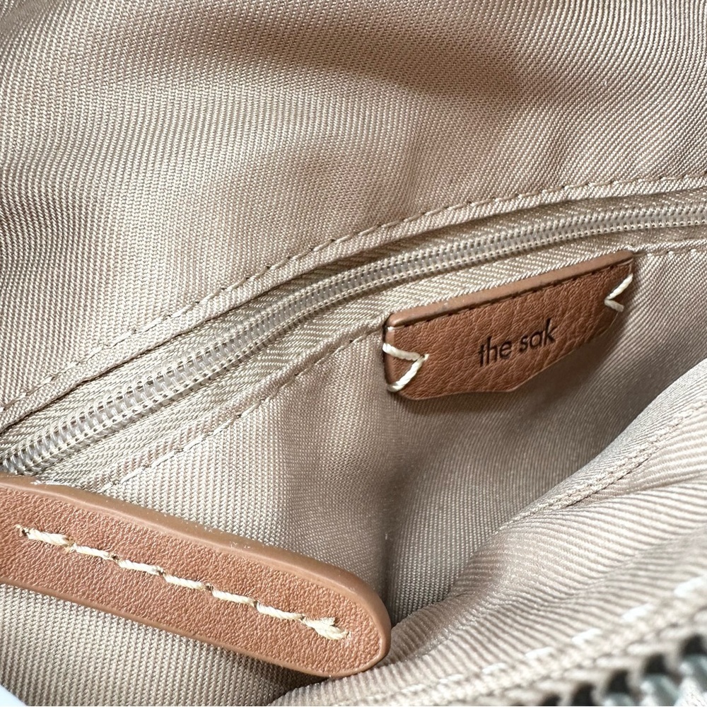 The San Geo Sling Backpack Suede Leather - Picture 12 of 13